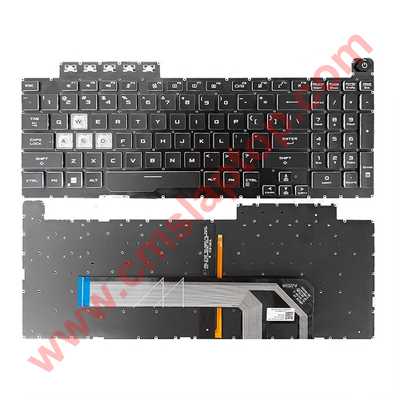 KEYBOARD ASUS FX506 White RGB